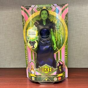 NIB Wicked For Good - Singing Elphaba Fashion Mattel Doll “For Good”